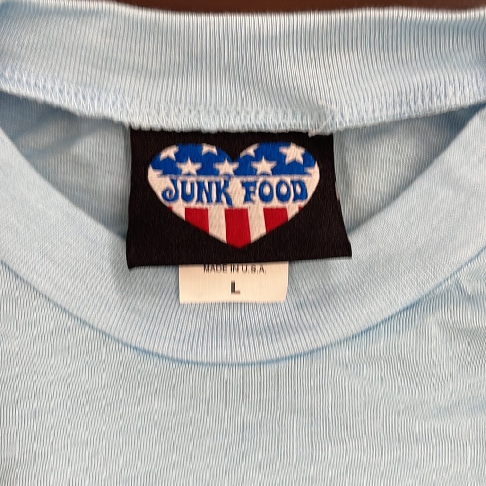 NOS 2005 Junk Food Kellogg's Sugar Smacks Dig 'Em Fitted Layered Tee Large - Picture 7 of 9